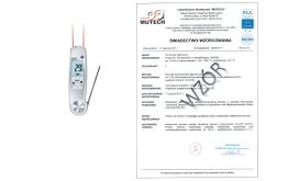 Termometr bezdotykowy / pirometr TESTO 104-IR ze świadectwem wzorcowania PCA /bez świadectwa wzorcowania