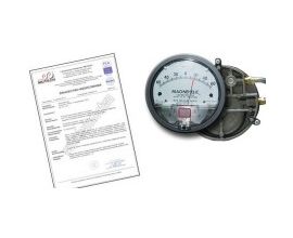 MANOMETR MAGNEHELIC ze świadectwem wzorcowania