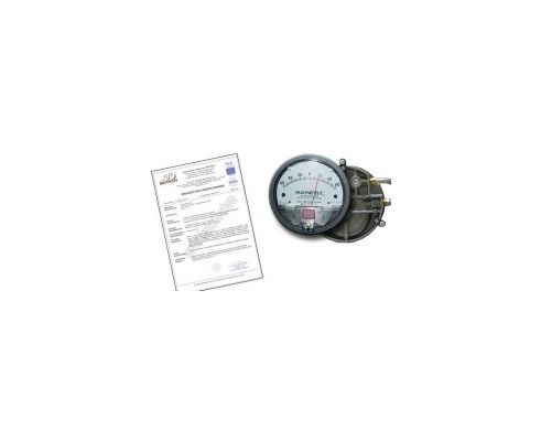 MANOMETR MAGNEHELIC ze świadectwem wzorcowania