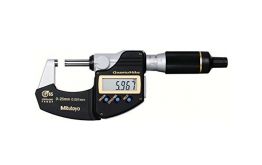 MIKROMETR ELEKTRONICZNY MITUTOYO (0-25) mm ze świadectwem wzorcowania PCA, Digimatic QuantuMike IP65